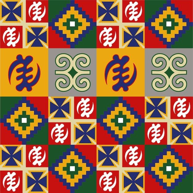 Kente cloth showcase